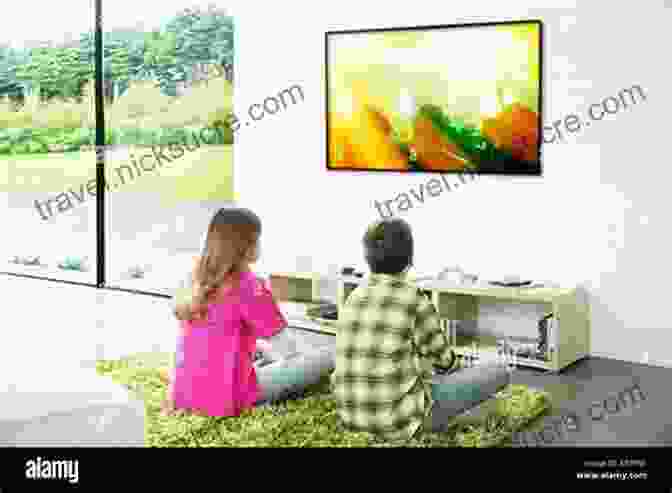 Children Watching Television On Various Digital Devices In A Modern Living Room Children And Television Consumption In The Digital Era: Use Impact And Regulation