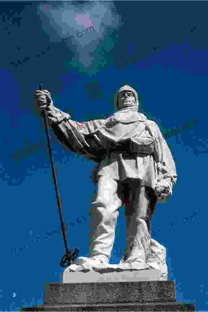 Statue Of Robert Falcon Scott At Christchurch Forgotten Footprints: Lost Stories In The Discovery Of Antarctica