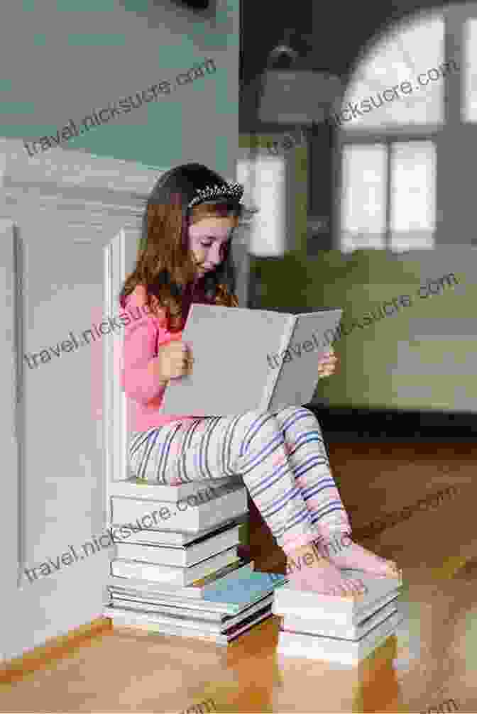 Young Girl Reading A Book In A Library Finding Educational Activities In The Most Unexpected Places: 200+ Activities For Young Children Using Common Household Objects